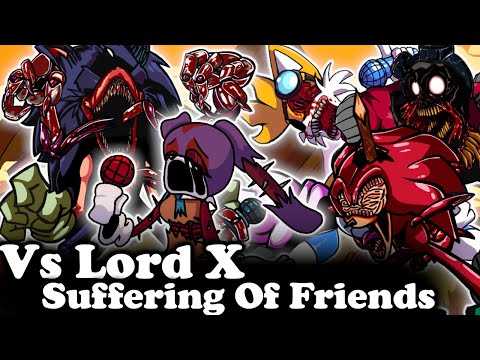 FNF | Vs Lord X - Unknown Suffering Remix V4! | WI [PART 2] | Mods/Hard/Gameplay |