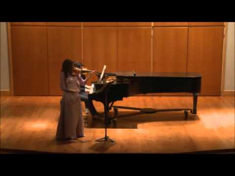 Fauré Violin Sonata in A Major, Op. 13 - Eunice C. China - Senior Reciatal
