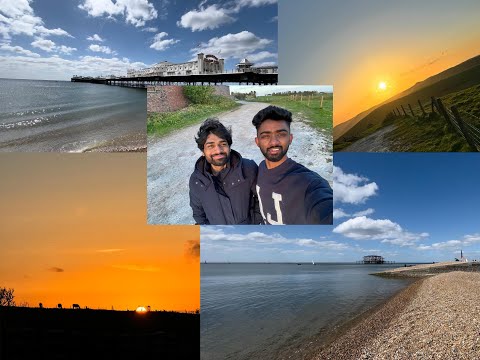 Brighton Beach // Vlog-09 // Akarsh Rao // Saathwik Rao // DSaKuBoYz.