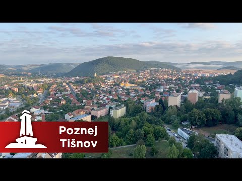 Tišnov, pohled na město z výšky