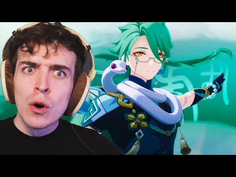 Character Demo - "Baizhu: Curing the Root Cause" LIVE REACTION | Genshin Impact
