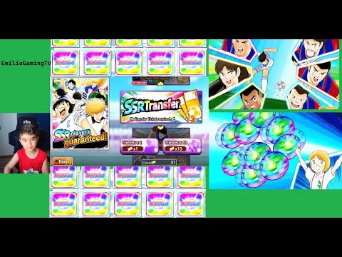 20 SSR (2 x 10) Dream Balls transfer - Captain Tsubasa Dream Team