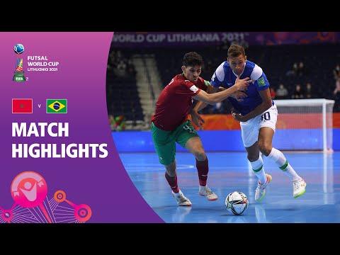 Morocco v Brazil | FIFA Futsal World Cup 2021 | Ma...