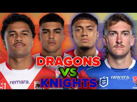 St George Illawarra Dragons vs Newcastle Knights | NRL Preseason | Live Stream Commentary