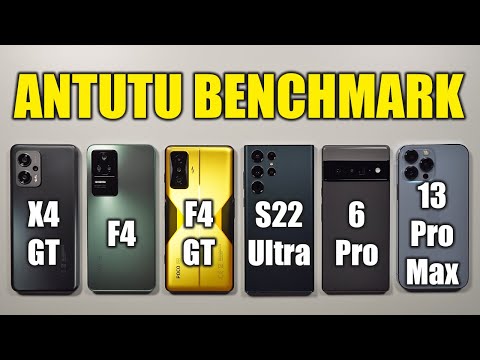 Poco X4 GT, F4, F4 GT / Samsung S22 Ultra / Pixel 6 / iPhone 13 Pro Max 🔥 AnTuTu Benchmark ⚡
