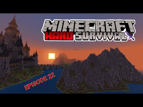 CUSTOM TERRAIN minecraft survival Dark Empire episode 22