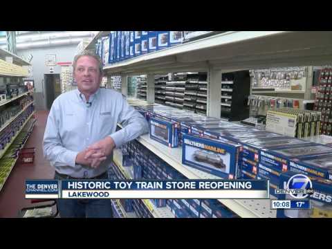 Historic toy train store reopening