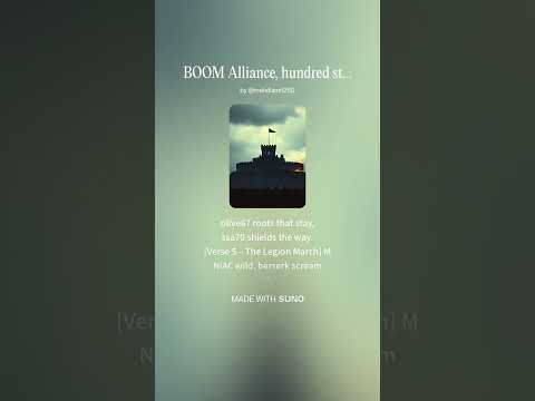 BOOM Alliance, hundred strong,