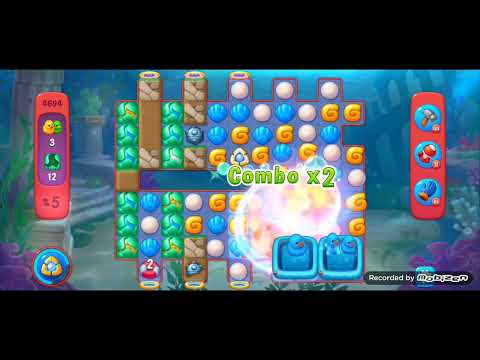 Fishdom Hard level 4694. NOboosters