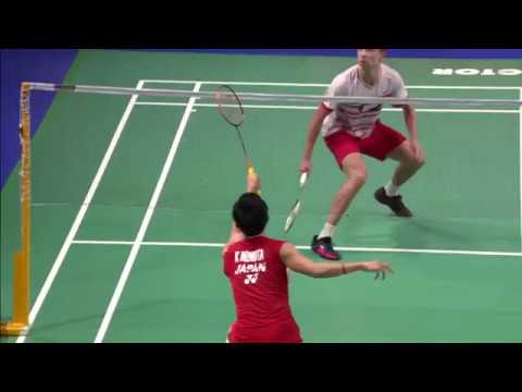 Gemke showing class against Momota