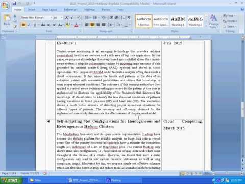 hadoop projects |  big data projects