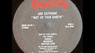 {Vinyl} Joe Satriani - Not Of This Earth (Side A)