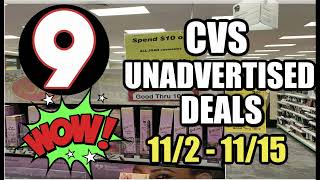 CVS UNADVERTISED DEALS (11/2 - 11/15)