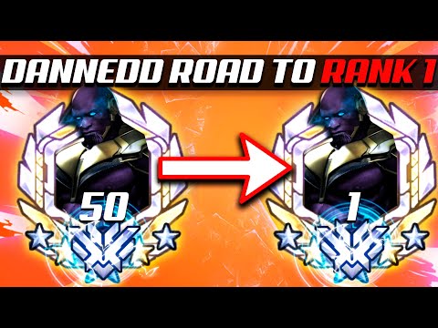Dannedd Rank 50 Doomfist - Road To Rank 1! [ Overwatch Season 32 Top 500 ]