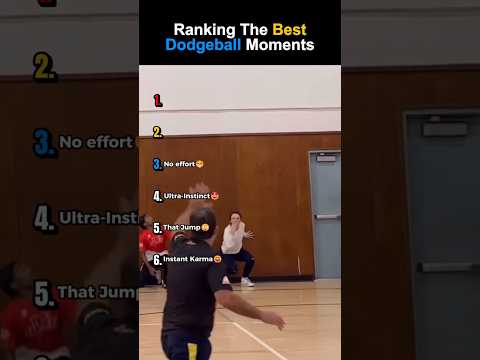 Ranking The Best Dodgeball Moments🤯
