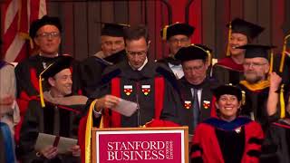 Stanford Graduate School of Business Diploma Ceremony 2018