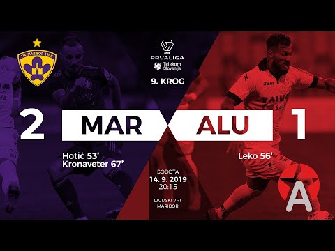 9.krog: Maribor - Aluminij 2:1 ; Prva liga Telekom Slovenije 2019/2020
