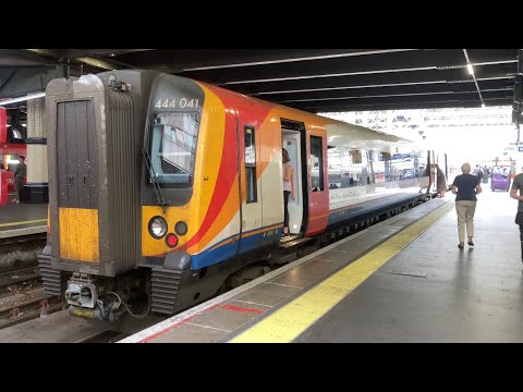 London Waterloo (16:35) to Bournemouth (18:24) - Class 444 South Western Railway