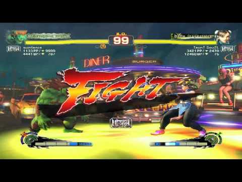 Suintance Ultra Street Fighter IV - Blanka vs Chun Li