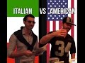 ITALIAN vs AMERICAN (ORDER A PIZZA)