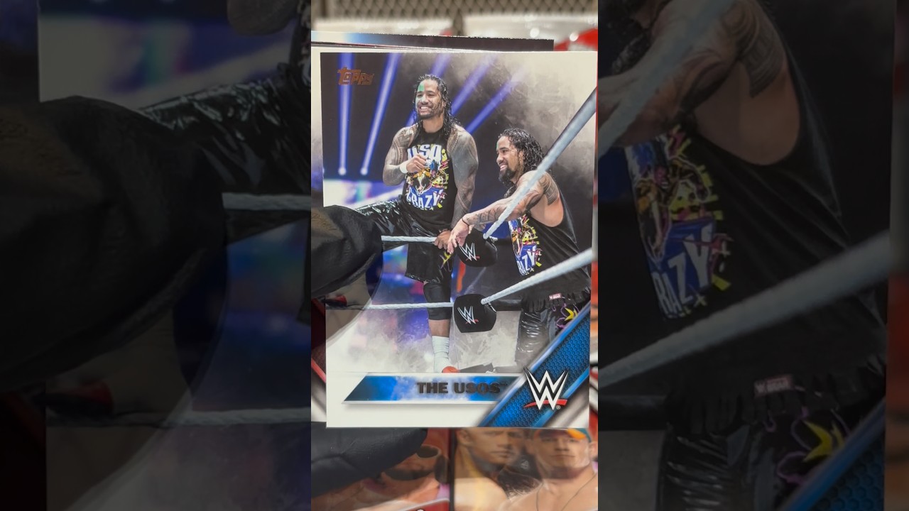Pulled a 1 of 10 card and didn’t even know it! 2016 Topps WWE wrestling card Pack Opening!
