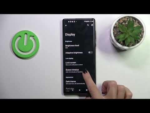 How to Adjust Screen Timeout on MOTOROLA Edge+ – Display Settings