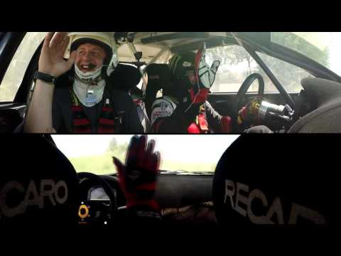 Przejazd onboard pana Tomasza z Gdańska z Krzysztofem Hołowczycem