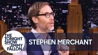 Dwayne Johnson Literally Looks Up to Stephen Merchant video
