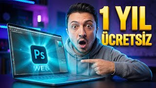 Photoshop Web Ücretsiz Nasıl Kullanılır? | 1 Yıllık Bedava Yöntem (Chrome Eklentisi)