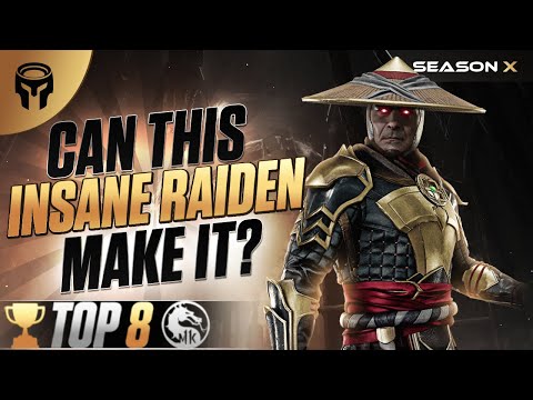 A CRAZY RAIDEN IN THIS TOP8! Can he defeat the Champions? - Mortal Kombat 11
