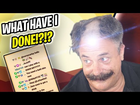 I Shaved my head BALD!!!! - Fortnite