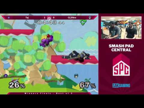 SPC50 Winners Finals - Taj (Samus/Black Marth) vs CL|Vitro (Marth)