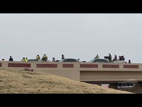 02-08-2021 Oklahoma City, OK - Freezing Drizzle Causes Accidents