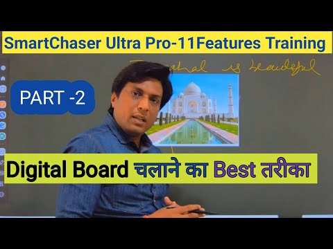 Smart chaser electronic white board 75 inch agra