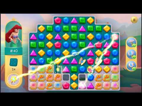 Disney Princess Majestic Quest Level 177 - NO BOOSTERS + FULL STORY 👸 | SKILLGAMING ✔️