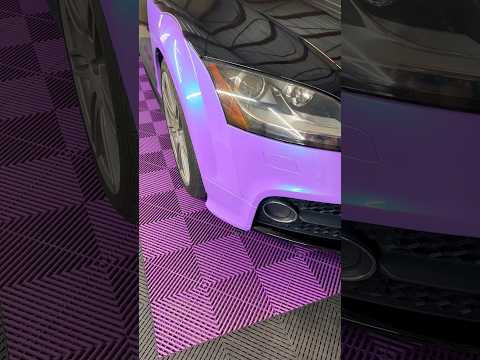 Turning another Audi purple 💕