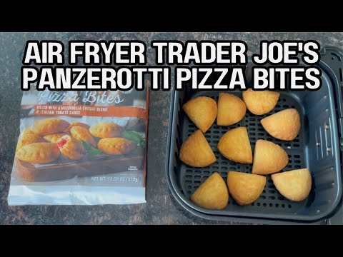 Air Fryer Trader Joe's Panzerotti Pizza Bites: CRISPY & CHEESY Snack in Minutes! 🍕