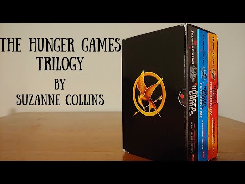 The Hunger Games Trilogy by Suzanne Collins Book Cover
