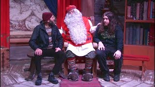Lapland, Finland | Two Grown Men Talking With Santa Claus