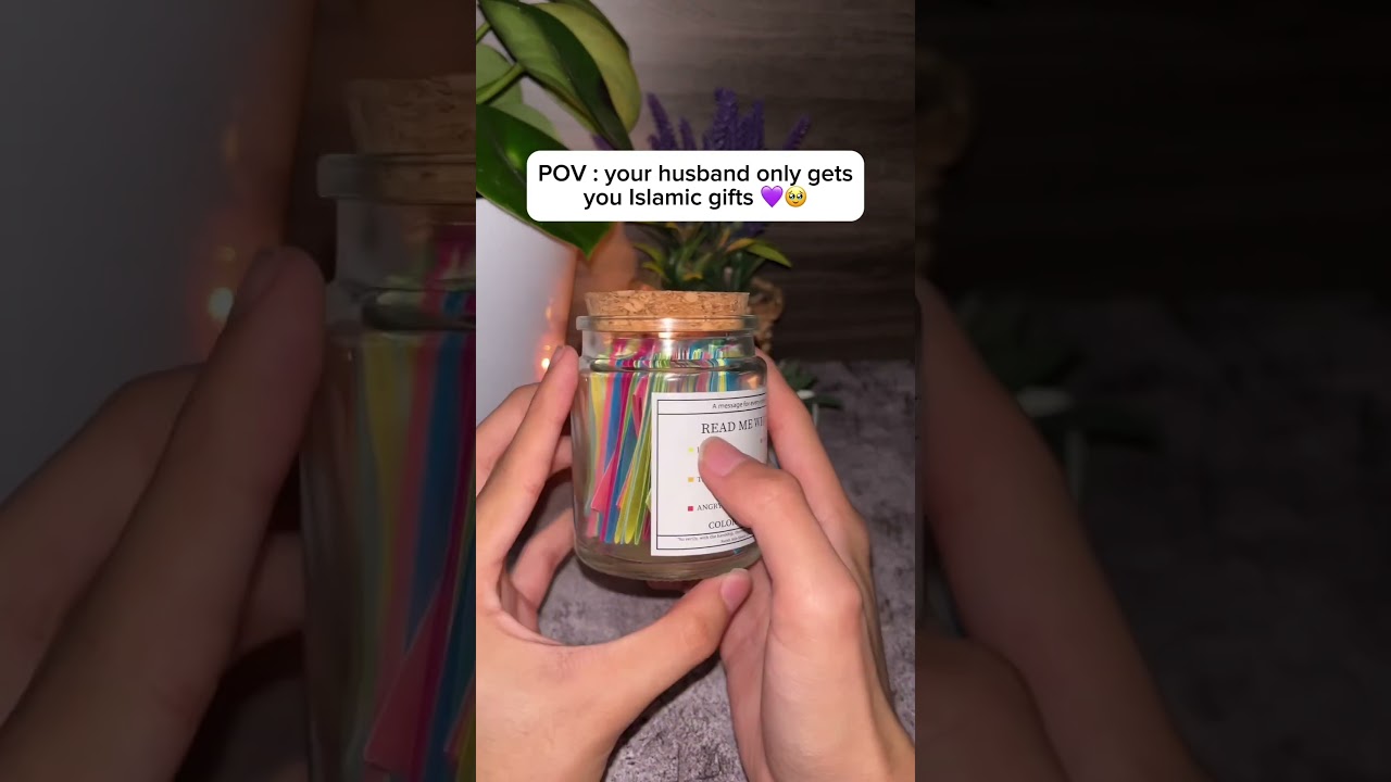 My husban always comes up with the best Islamic gifts 🥹❤️🕋 #Muslim #Gift #Islam #quran