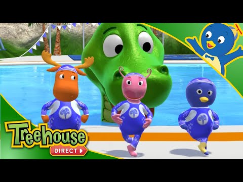 The Backyardigans | Swim Team Songs - Kids TV Series, Kingdom Kids Zone - Treehouse Direct