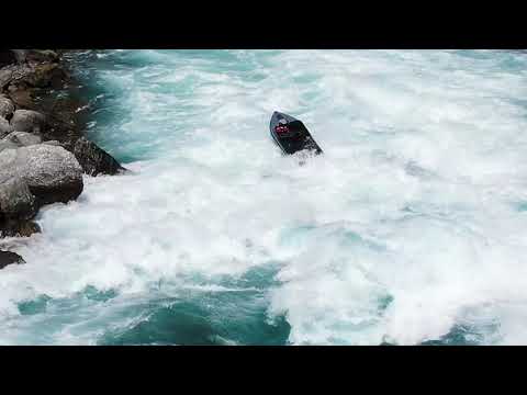 Nevis Rapid in a Jetboat
