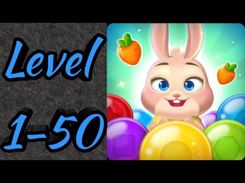 Bunny Pop 2 : Beat the wolf Level 1 till 50 Android Gameplay