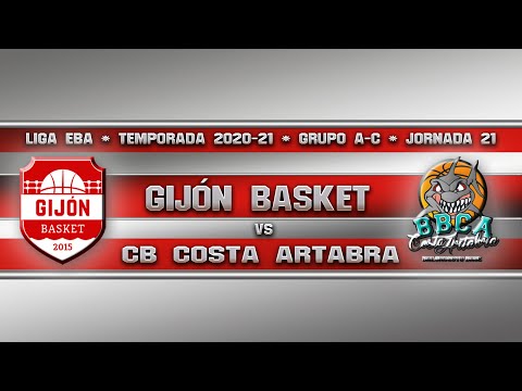 Partido Jornada 21 Liga EBA Gijon Basket 2015 - C.B. Costa Artabra