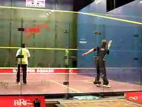 Shabana and Matthew Warming Up