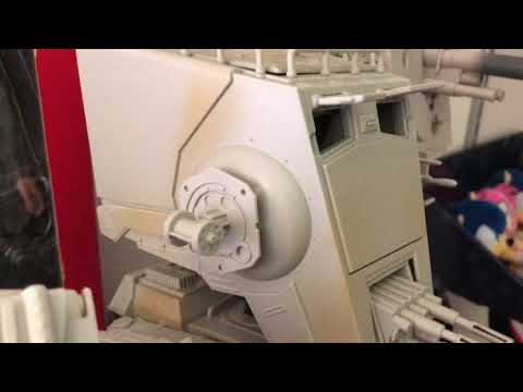 Kenner and hasbro AT-ST Scout walker toys review