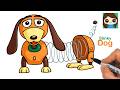 How To Draw Slinky Dog Toy Story Cute Pixar Disney Character Art