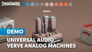 Universal Audio Verve Analog Machines: Vintage Saturation & Unlimited Virtual Convenience