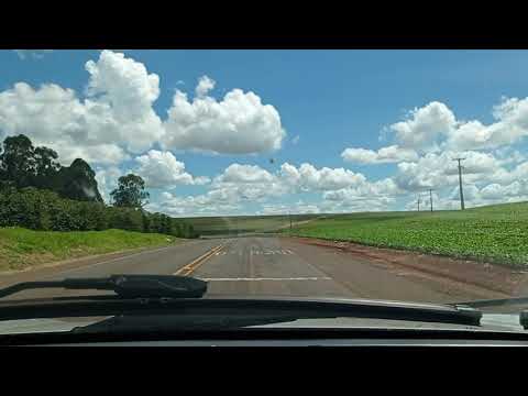 Estrada entre Apucarana e Novo Itacolomi PR