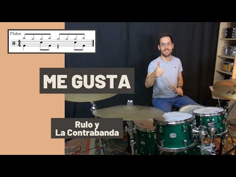 🥁ME GUSTA – Rulo y la Contrabanda (DRUM COVER) BATERÍA